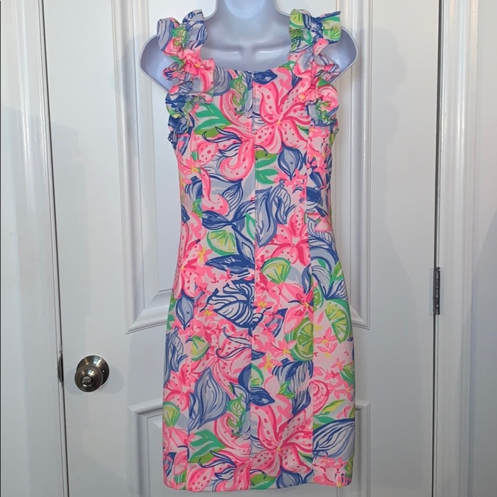 Lilly Pulitzer Ruffle Dress - Picture 2 of 4